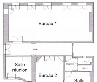 Espace indépendant 100 m² 24 postes Location bureau Rue Saint-Sauveur Paris 75002 - photo 1